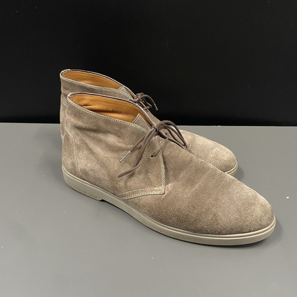 Magnanni Duran Mens Size 7.5 Chukka Ankle Grey Suede Casual Boots Shoes EU Sz 40 main image 8